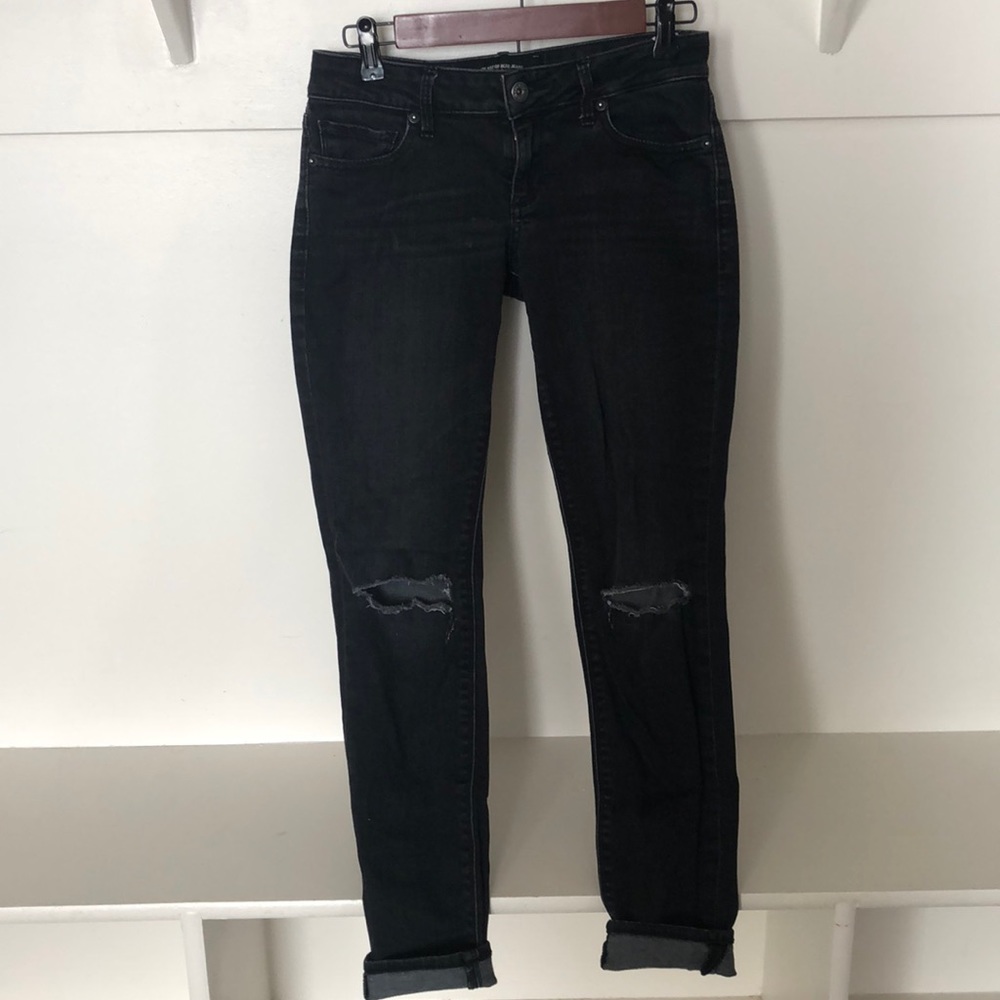 Black Distressed Lolita Skinny Jeans from Lucky